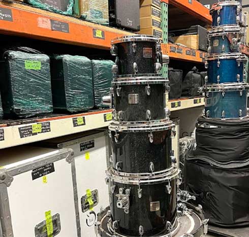 storage of drums picture